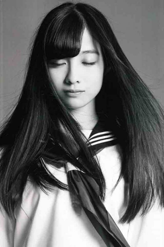 桥本环奈清新学生制服写真