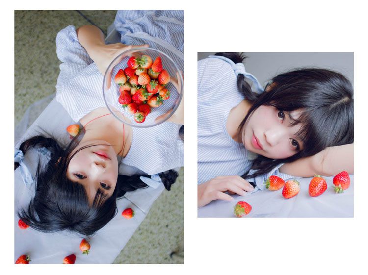 可爱草莓美女私房高清写真