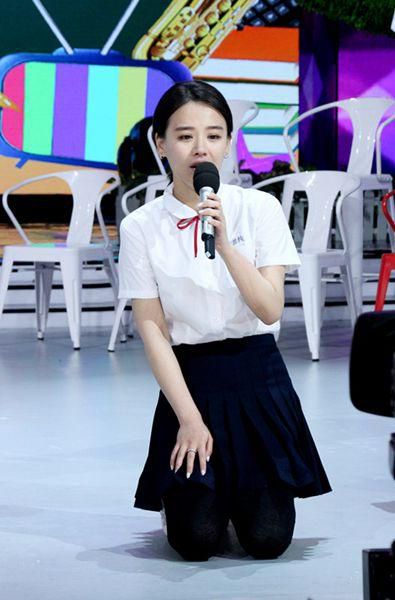 马思纯快乐大本营摄影图片写真