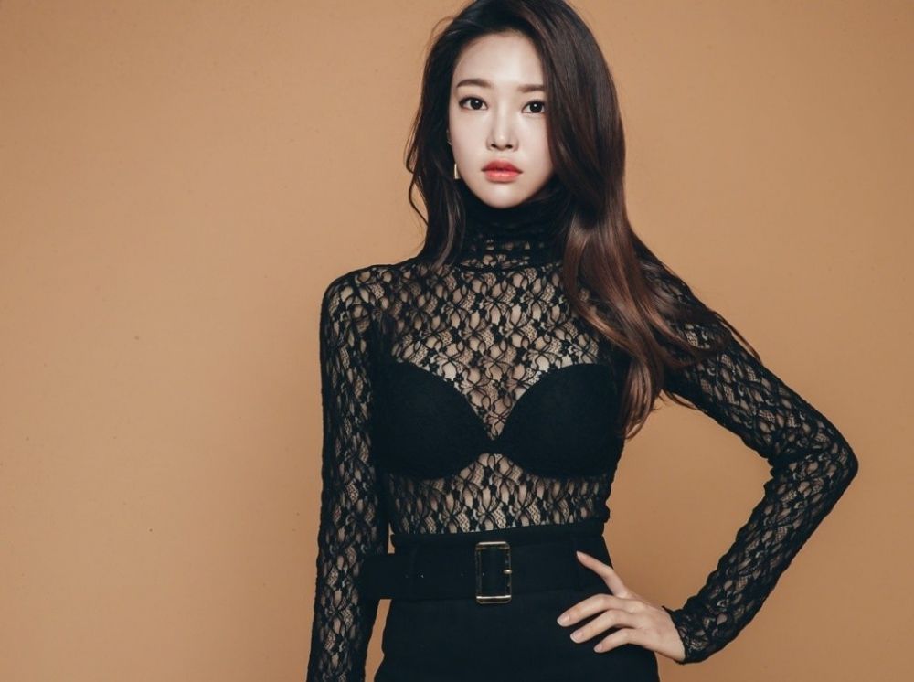 韩国蕾丝透视装美女大尺度撩人内衣美乳诱惑写真