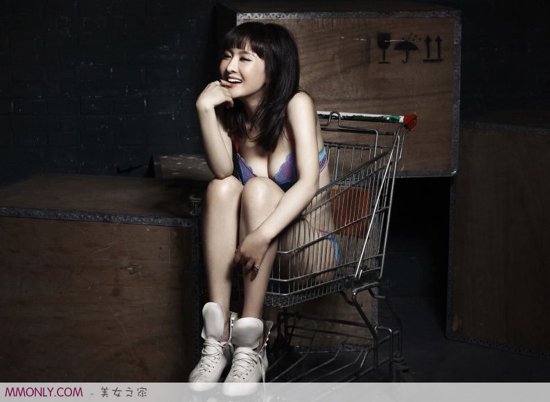 性感酥胸内衣美女郑亦桐私房写真