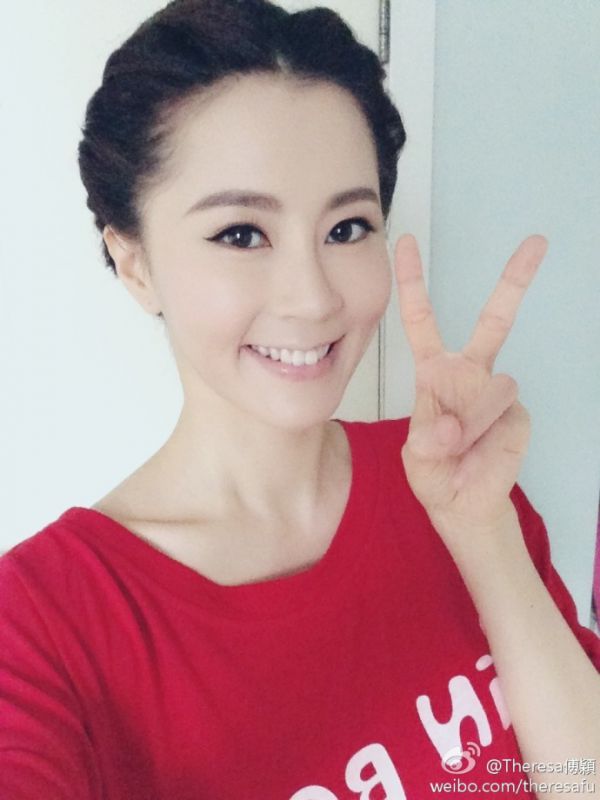 美女明星傅颖高清生活照