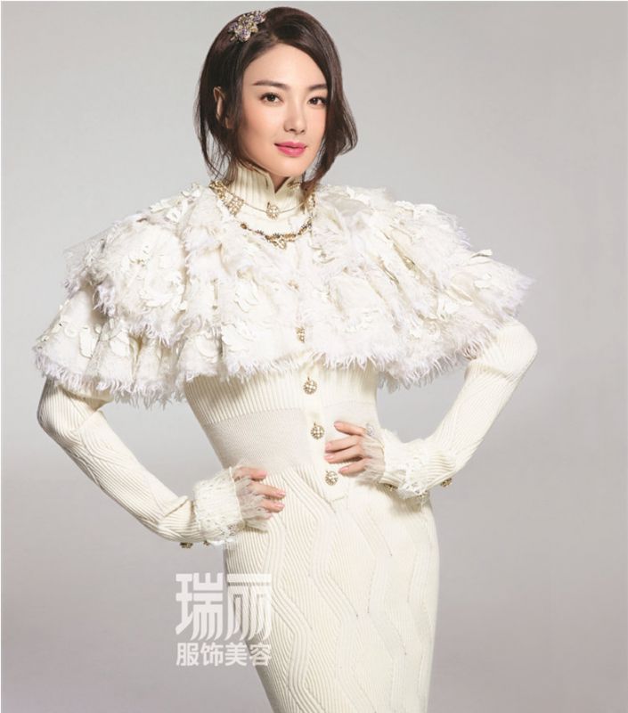 张雨绮甜美清新迷人高清写真