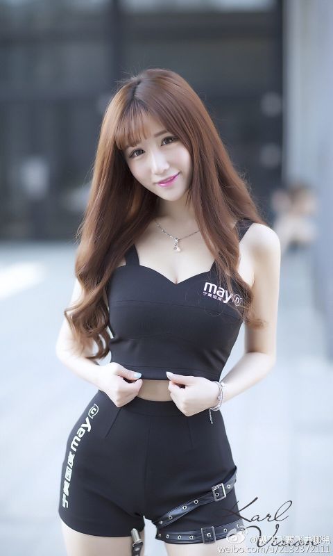 高清养眼美女张飞飞微博灵动美照图片