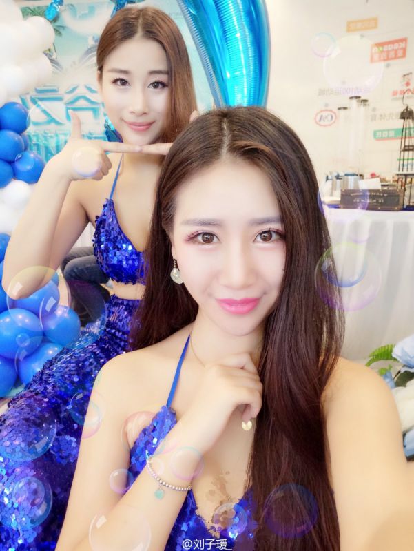 游戏展美女刘子瑗私拍图片合辑