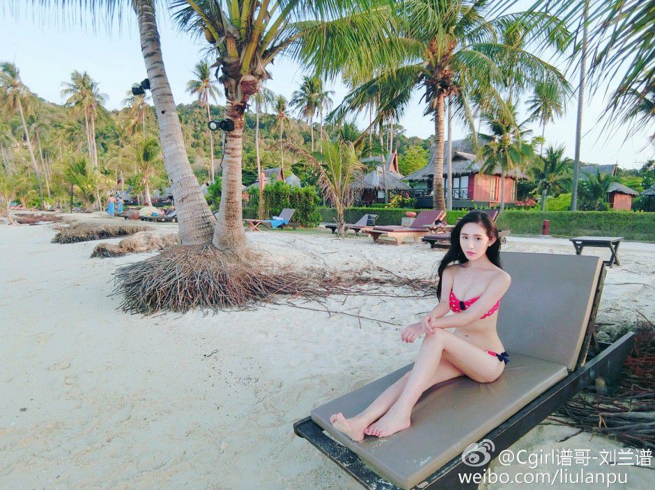 小蛮腰美女刘兰谱清纯私拍图片