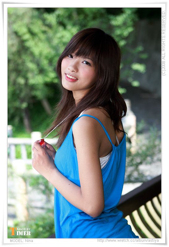 台湾清纯少女Nina户外唯美写真集