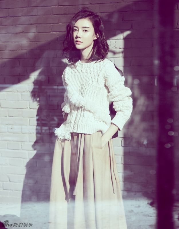 美女演员车晓优雅感性演绎清冷之美