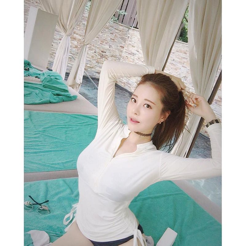 韩国美女主播金敏英逆天身材美照