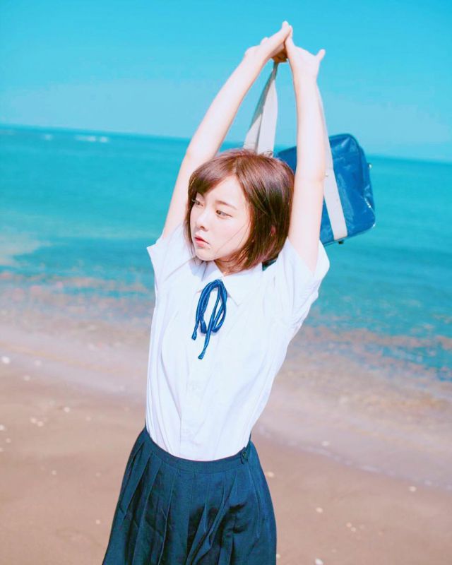 高清养眼美女Zamy奎丁私拍美照图片