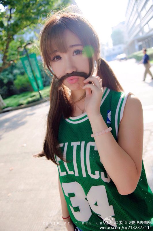 高清养眼美女张飞飞微博灵动美照图片