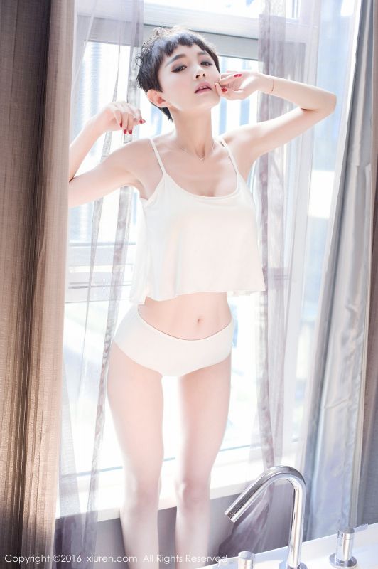 小清新美女baby_kiki-浴室性感写真图片