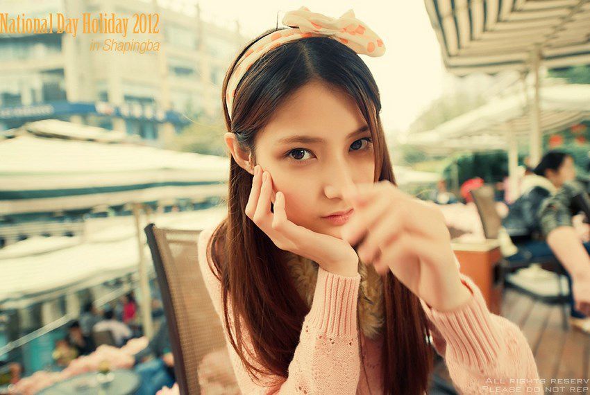 小清新妹子唯美假日的休闲时光