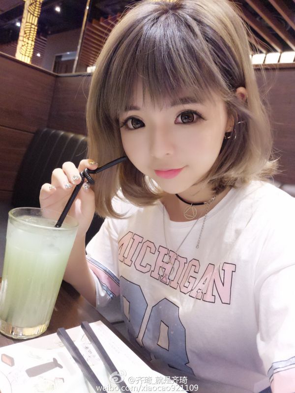 大眼睛美女齐琦私拍美图大全