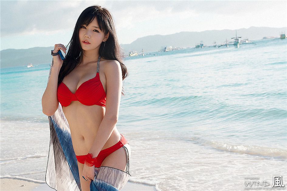 韩国mm韩佳恩海边性感写真集