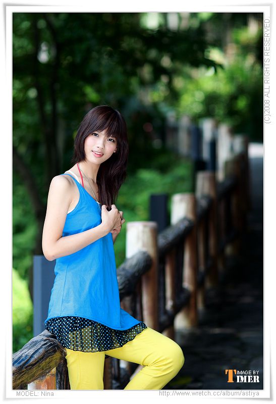 台湾清纯少女Nina户外唯美写真集