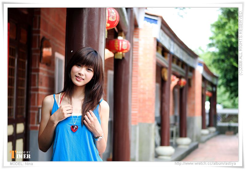 台湾清纯少女Nina户外唯美写真集