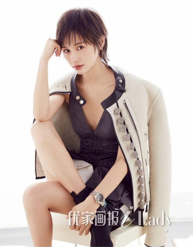 王子文时尚写真曝光 个性俏皮展百变魅力
