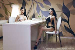 高清美女模特们养眼摄影写真图片合辑