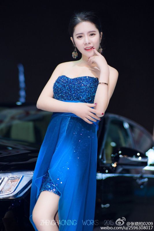 平面女模特张晓柏高清摄影图片