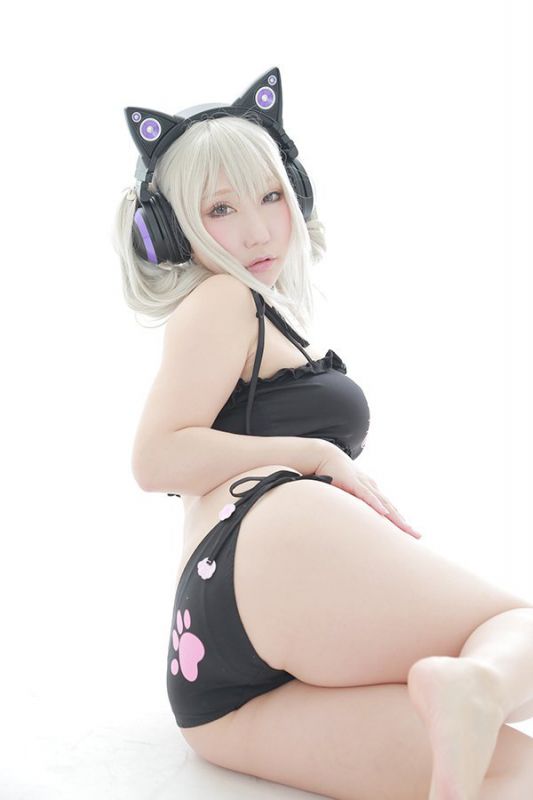 日本COS美女サクc香性感爆乳写真
