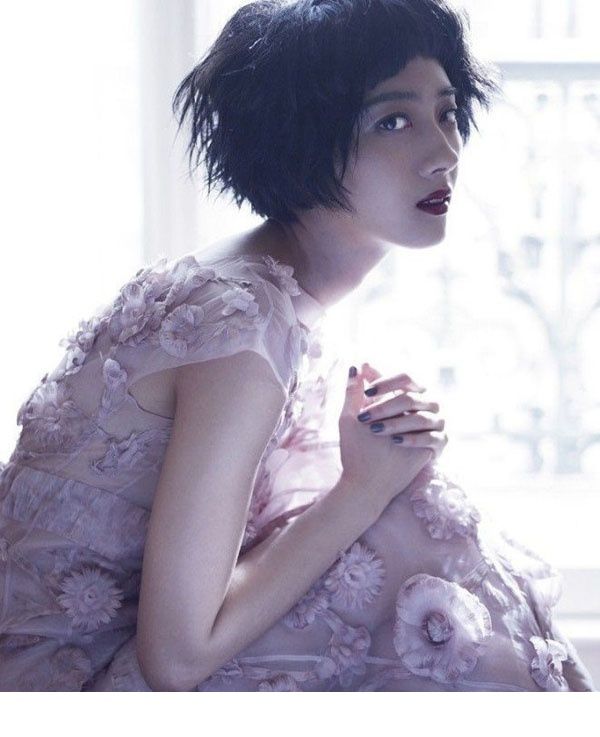 推女神90后美女模特柠檬c_lemon酥胸半露诱惑写真