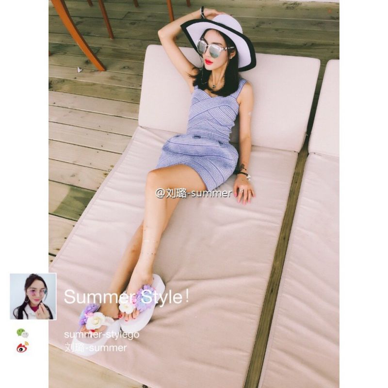 中国女演员模特刘璐summer微博养眼写真片