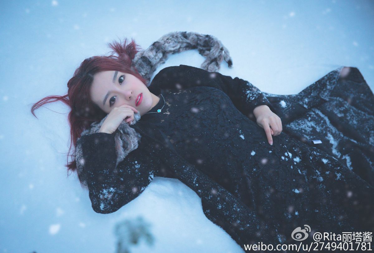 斗鱼美女主播Rita小雨清纯私拍写真