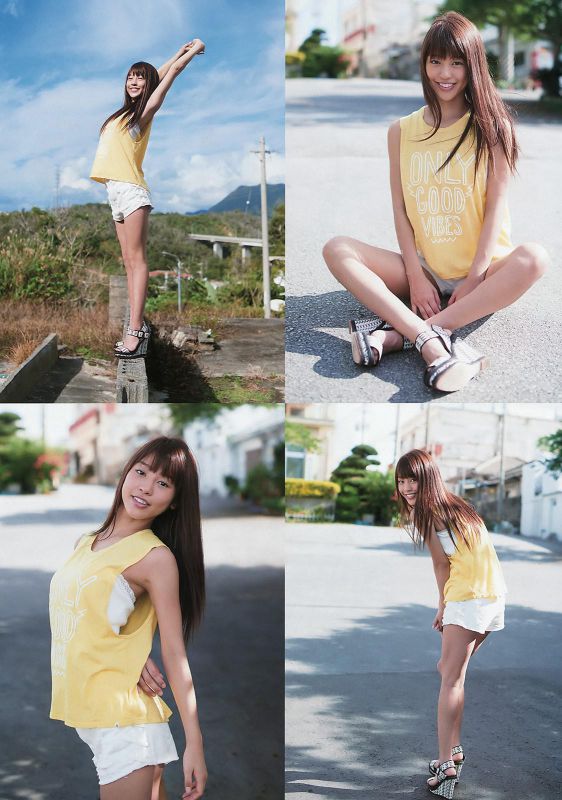 日本美女主播冈副麻希摄影写真图片
