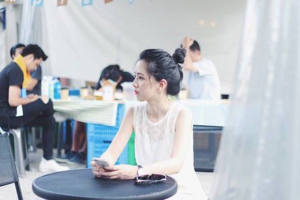 台湾小清新美女吱吱清纯外拍写真