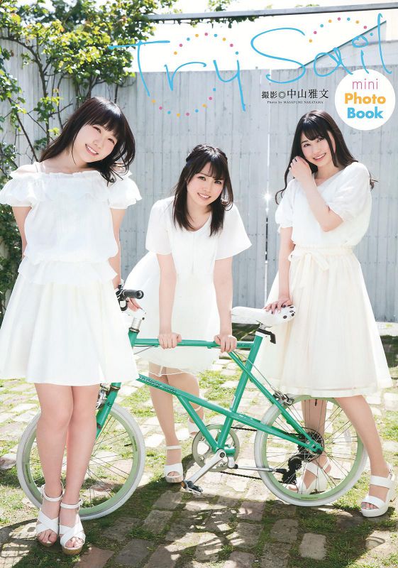 日本声优组合TrySail清纯摄影写真