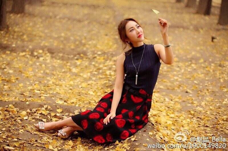 内地女平面模特赵晶Bella户外唯美写真