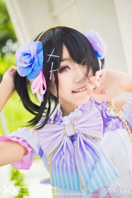 日系美少女空灵惑微博Coser写真