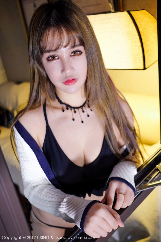 [UXING优星馆]美女嫩模豆豆私房写真内衣诱惑