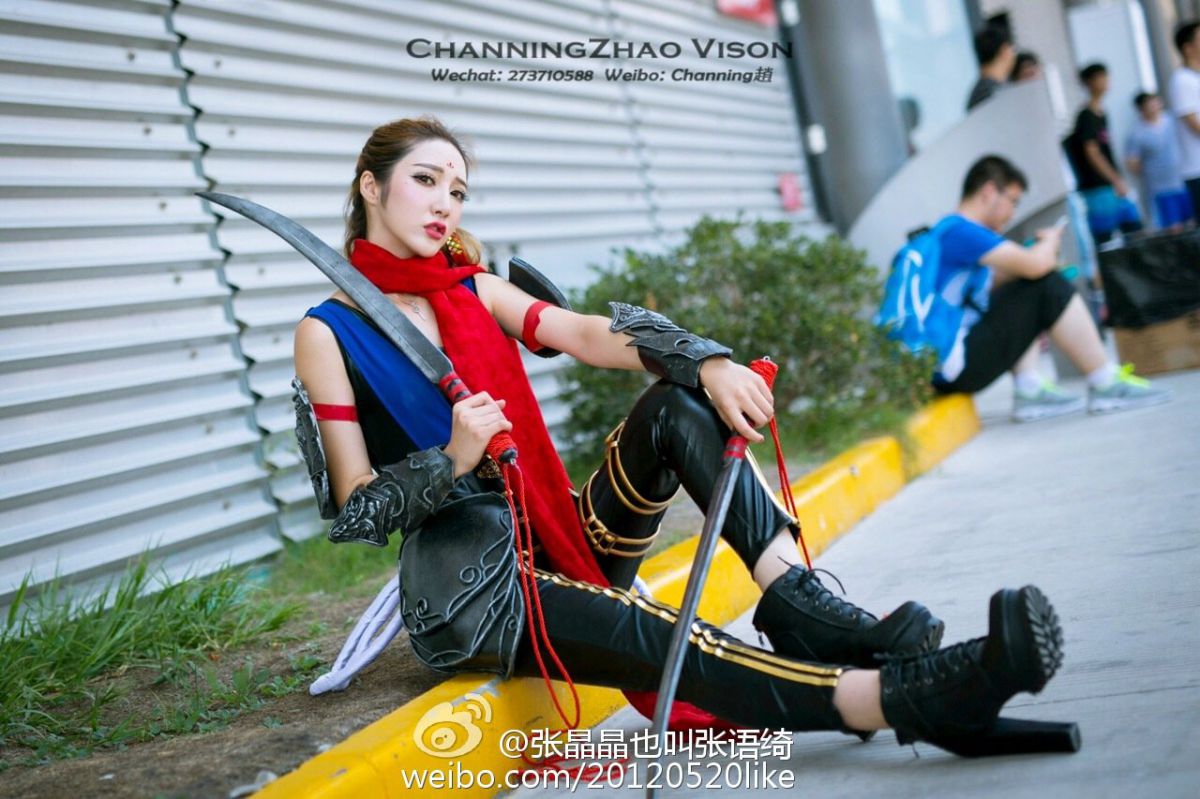 街拍时尚达人张语绮(张晶晶)微博写真图片