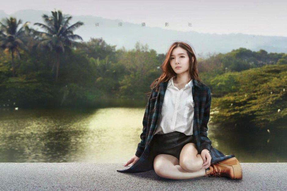 台湾女模特刘绒萱私拍写真图片