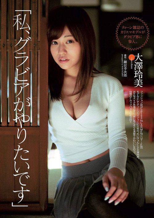 日本写真偶像大泽玲美性感写真图片合集