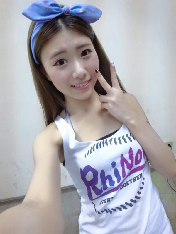 赖钰涵超甜Fubon Angels啦啦队员