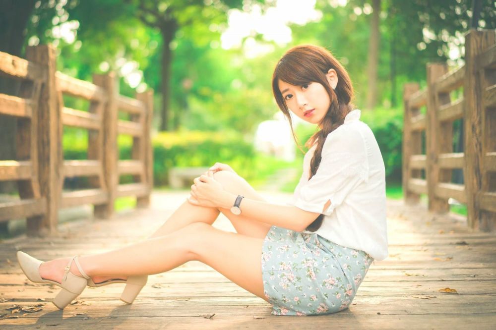 台湾美女模特张嘉庭生活写真清纯迷人