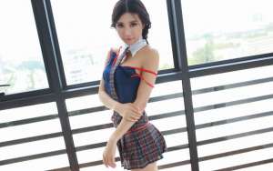 推女神中国美女模特Yumi尤美性感私房照