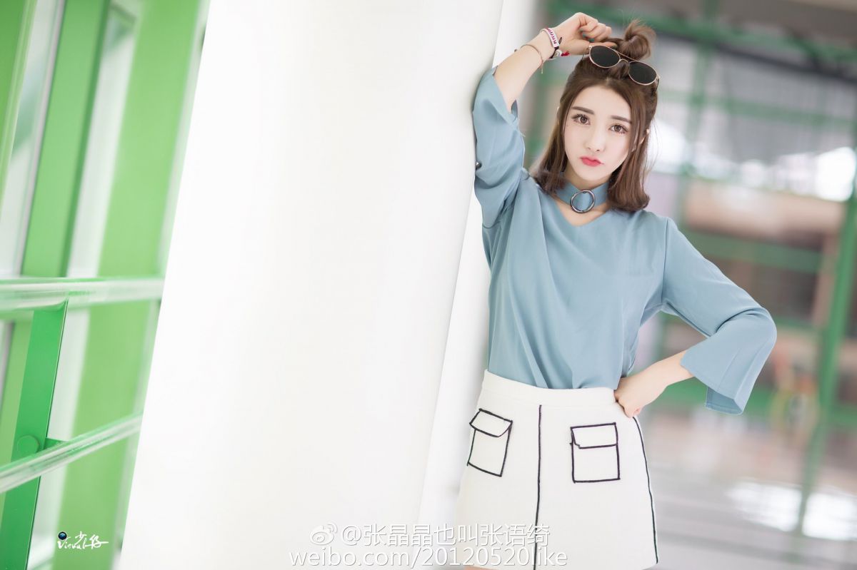 街拍时尚达人张语绮(张晶晶)微博写真图片