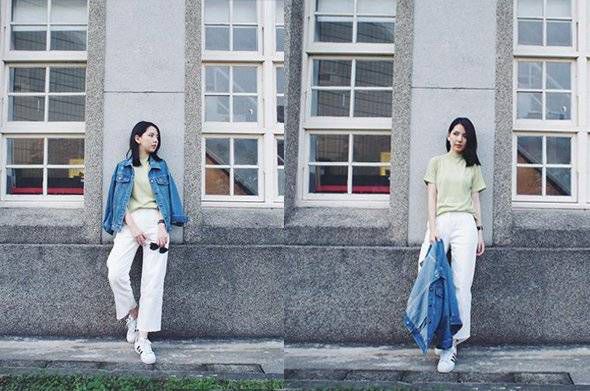 台湾小清新美女吱吱清纯外拍写真