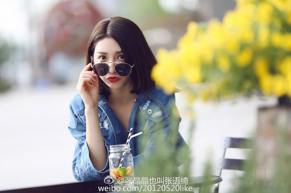 街拍时尚达人张语绮(张晶晶)微博写真图片