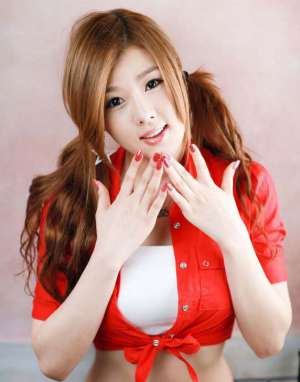 韩国顶级车模黄美姬高清摄影写真图片