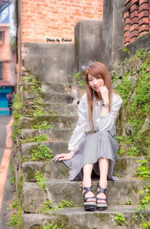台湾美女模特张嘉庭生活写真清纯迷人