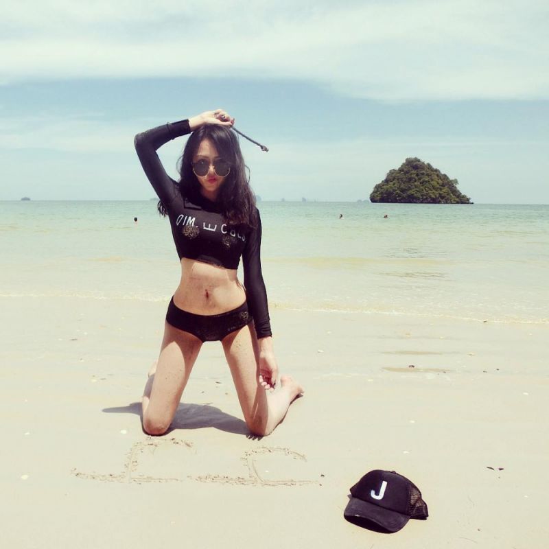 泰国美女Jubjang JJ性感私房照大胸诱人