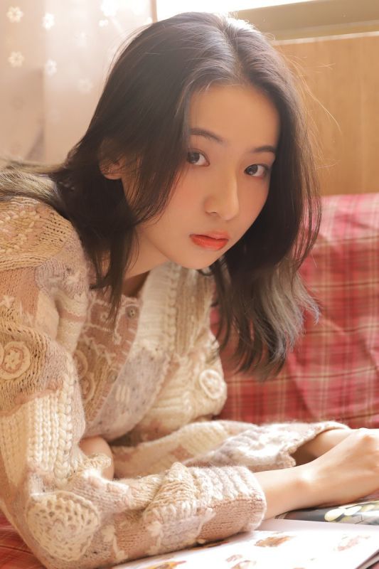 日系文艺气质美女小清新白皙长腿私房香艳清纯写真