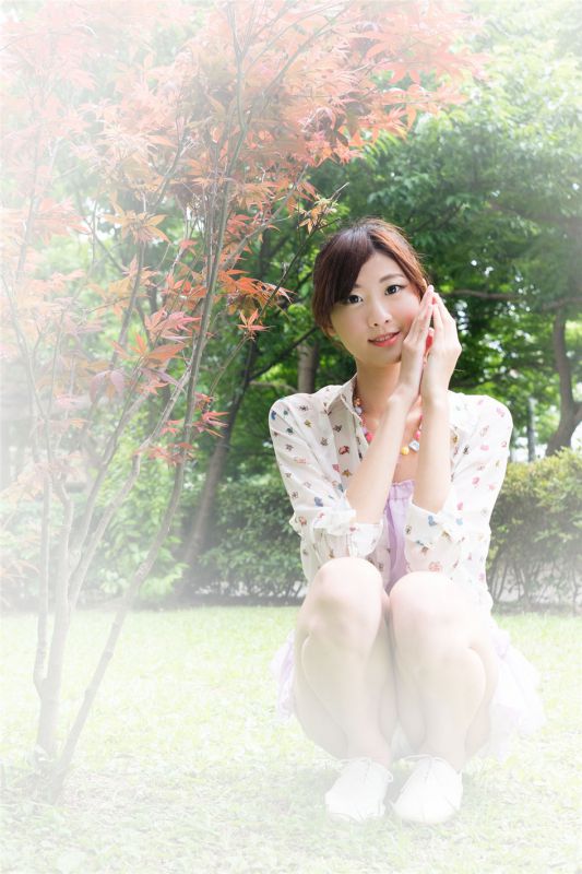 小清新美女夏日清纯靓丽外拍