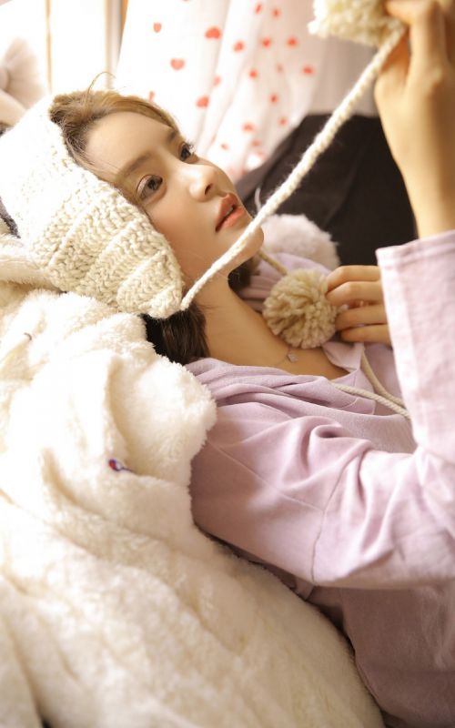 清纯甜美可爱萌妹纸美女调教花核写真图片