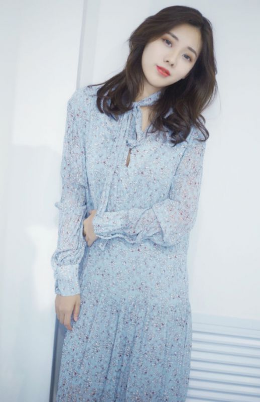 妖娆抚媚美女淑女长裙风骚御姐性感诱惑写真